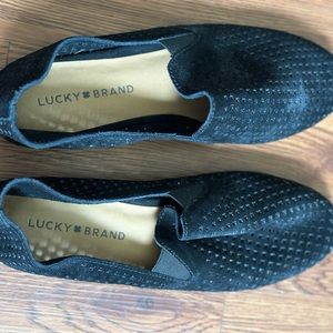 Lucky Brand Black Loafers 8.5